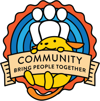 wapuu collector pin for community