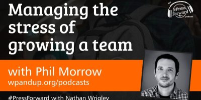 Managing the stress of growing a team - #013