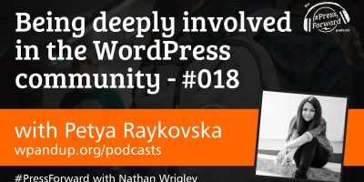 Being deeply involved in the WordPress community - #018