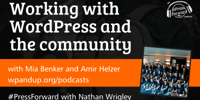 Working with WordPress and the community - #029