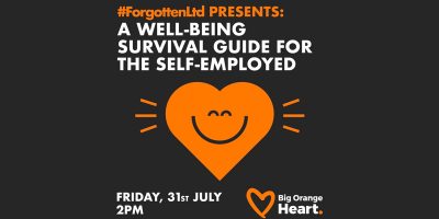 Big Orange Heart Mental Health Survival Guide for Self Employed
